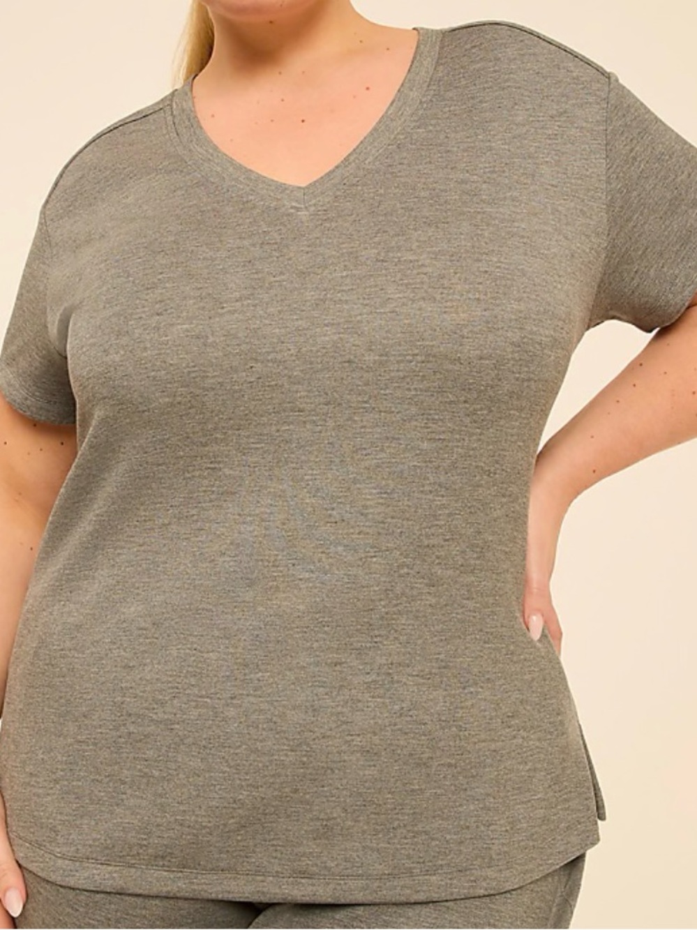 LIVI Journey Short-Sleeve Top, Size 14/16